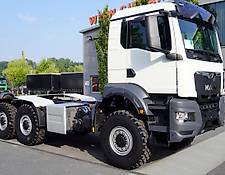 MAN chassis truck TGS 33.510 6x6 BB CH / EURO 6D / FACTORY NEW / NEW MODEL